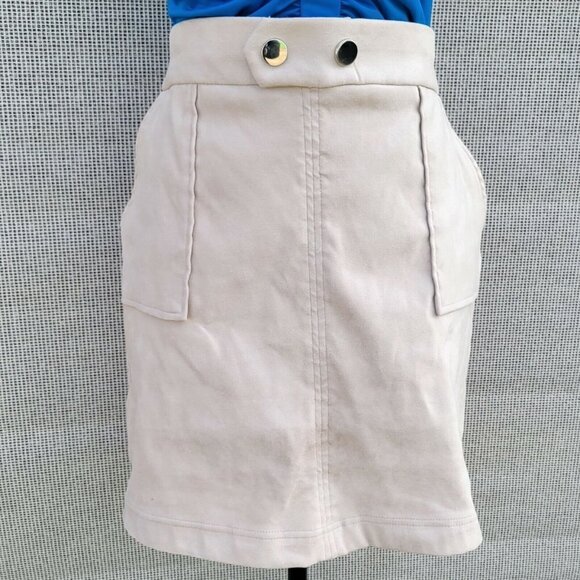 INC Mini Faux-Suede Mid-Rise. Size Medium. - Picture 2 of 12